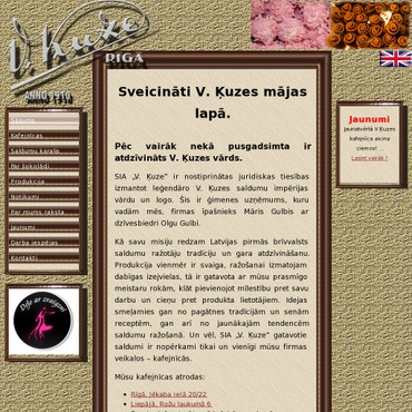 Vilhelms Ķuze kafejnīca, V. Ķuze, SIA