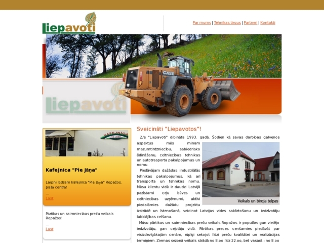 Pie Jāņa kafejnīca, Liepavoti, ZS