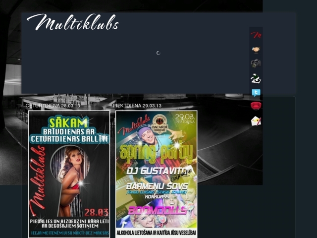 Multiklubs, Salons, SIA