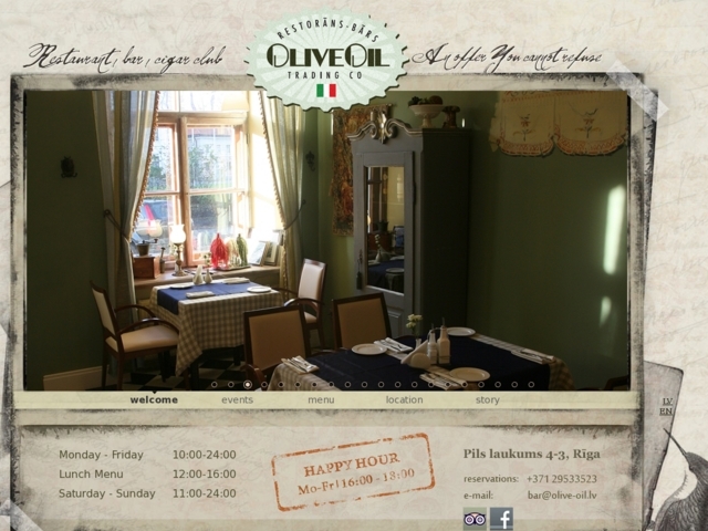 Trattoria del Popolo restorāns, K - Stone, SIA